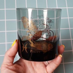 COPY - Vintage Pisces Old Fashioned Rocks Glass
